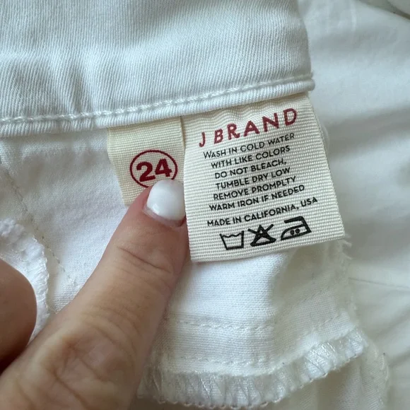 J Brand Women's Skinny Jeans - Crisp White | Maria | Sz: 24 - Picture 3 of 4